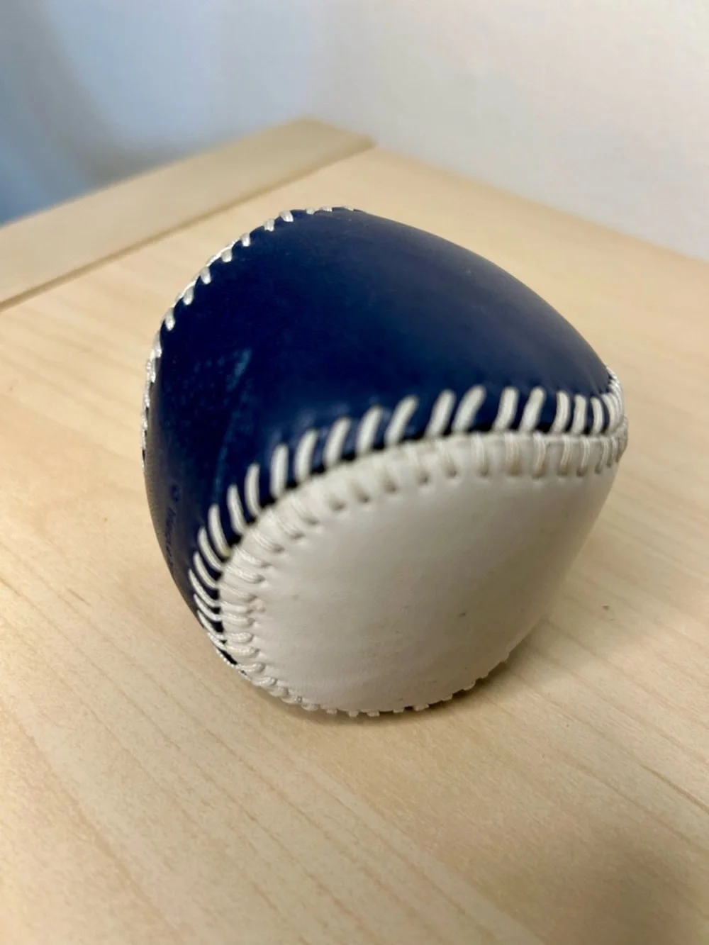 Coach Leather Baseball Paperweight - Picture 4 of 5